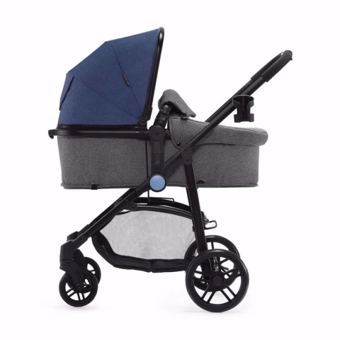 JULI Kinderkraft wózek wielofunkcyjny 3w1 z fotelikiem 0-13 kg - DENIM