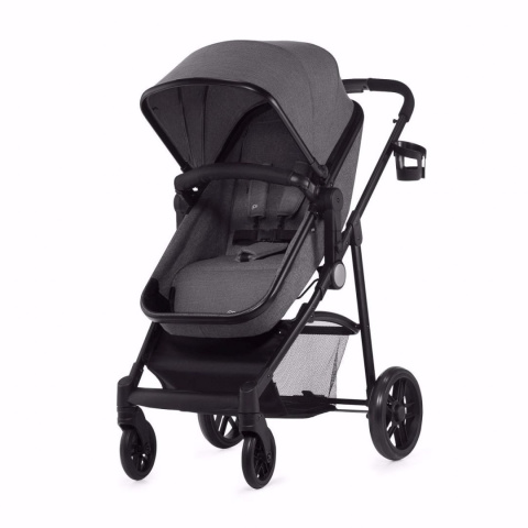 JULI Kinderkraft wózek wielofunkcyjny 3w1 z fotelikiem 0-13 kg - GRAY