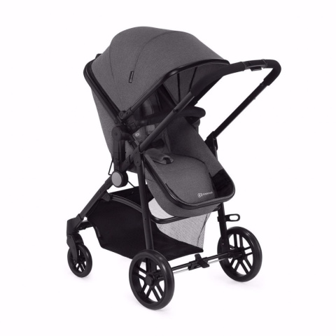 JULI Kinderkraft wózek wielofunkcyjny 3w1 z fotelikiem 0-13 kg - GRAY