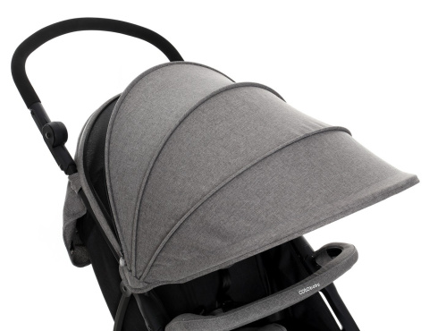 LOCA Coto Baby lekki wózek spacerowy waga 8kg - 22/grey linen