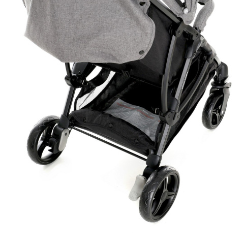 LOCA Coto Baby lekki wózek spacerowy waga 8kg - 22/grey linen