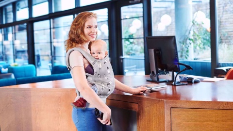 MILO Kinderkraft nosidełko dla dzieci od 3 m-cy do 20 kg - GREY