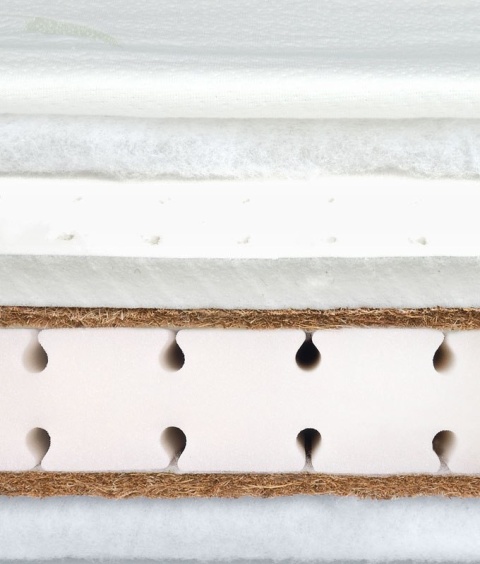 Materac Sensillo 140x70 Lateks-Pianka-Kokos ALOE VERA