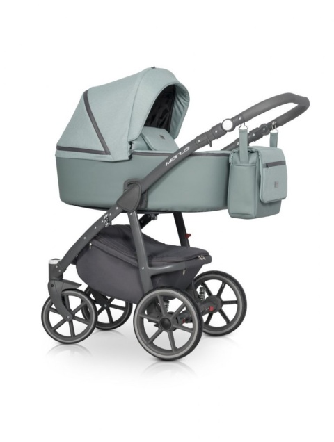 RIKO MARLA Wózek wielofunkcyjny 3w1 z fotelikiem 0-13 kg - BASIL