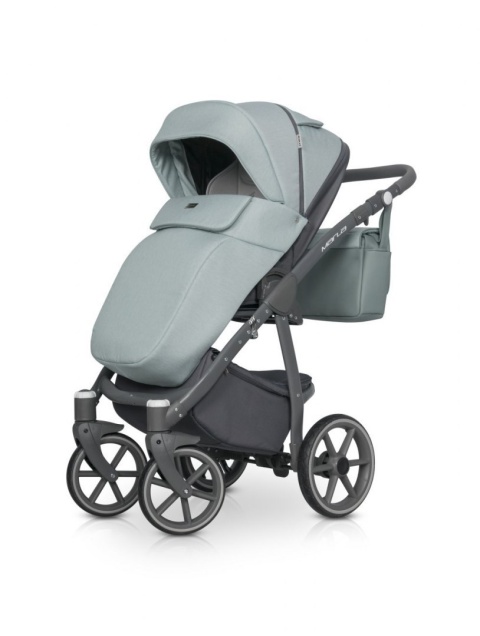 RIKO MARLA Wózek wielofunkcyjny 3w1 z fotelikiem 0-13 kg - BASIL