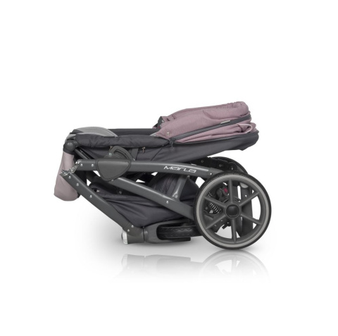 RIKO MARLA Wózek wielofunkcyjny 3w1 z fotelikiem 0-13 kg - SCARLET