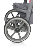 RIKO MARLA Wózek wielofunkcyjny 3w1 z fotelikiem 0-13 kg - SCARLET