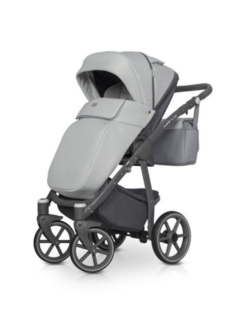 RIKO MARLA Wózek wielofunkcyjny 3w1 z fotelikiem 0-13 kg - STONE