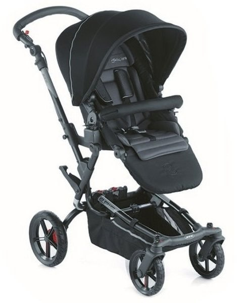 Jane EPIC 3w1 wózek + gondola TRANSPORTER 2 + fotelik KOOS - s49 black