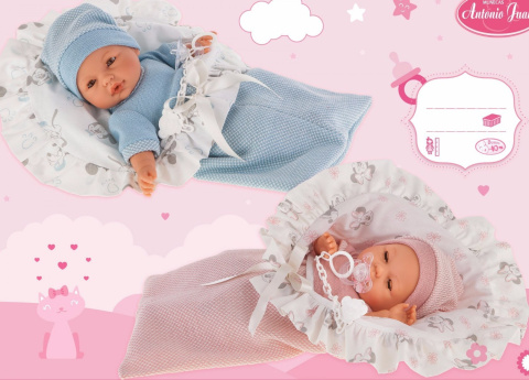 ANTONIO JUAN LALKA HISZPAŃSKA BIMBA OJO MOVIL Mickey 1450 - różowa