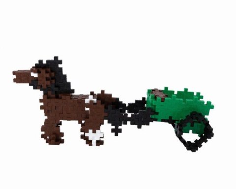 Plus-Plus, Mini Basic - 360 szt. - Konie na farmie