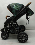 XQ BabyActive wózek spacerowy idealny na drogi i bezdroża - jungle 10