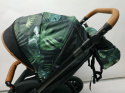XQ BabyActive wózek spacerowy idealny na drogi i bezdroża - jungle 10