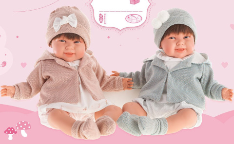 ANTONIO JUAN LALKA HISZPAŃSKA MARTINA MARTIN 2003 - pudrowy róż