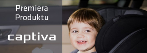 CAPTIVA 4Baby fotelik samochodowy 0-36 kg - GREY