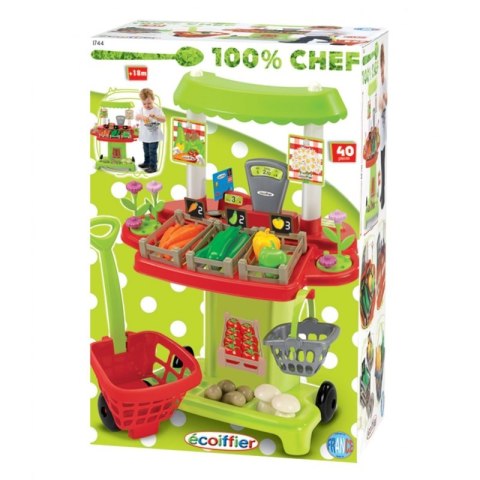 Ecoiffier Sklepik z Warzywami stragan z akcesoriami