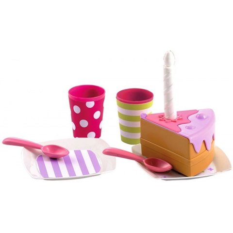 Ecoiffier Tort urodzinowy z akcesoriami PARTY kids