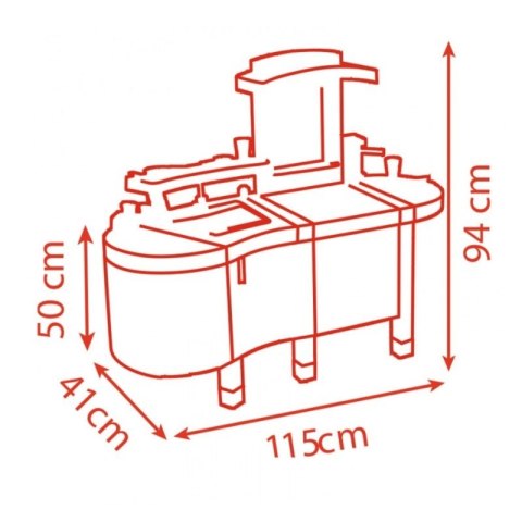 SMOBY kuchnia Super Chef DELUXE