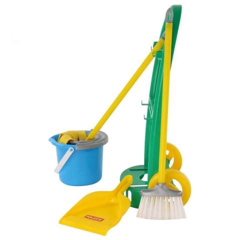 Wózek do sprzątania z akcesoriami dla dzieci Wader QT