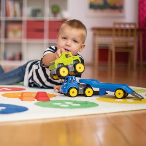 BIG Laweta z Monster Truckiem Mini Power Worker