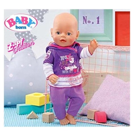 Baby Born Ubranko Casual na Wiesz. Fioletowe