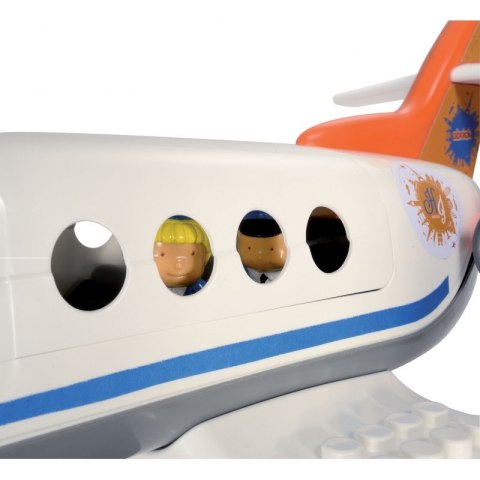 Ecoiffier Abrick Samolot Happy Jet z figurkami