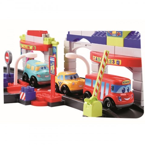 Ecoiffier Abrick Tor Wyścigowy 4 Auta Samochody