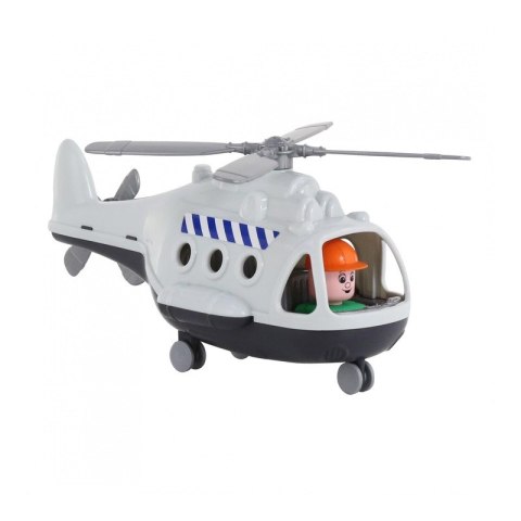 Helikopter Towarowy Alfa + Figurka