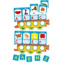 Literkowy Pociąg Gra Edukacyjna Puzzle Clementoni