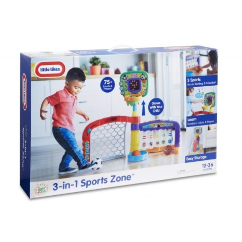 Little Tikes Interaktywne Centrum sportowe 3w1 + Śliniak