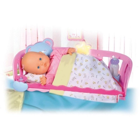NENUCO Lalka 42 cm Z Kołyską Śpij Ze Mną