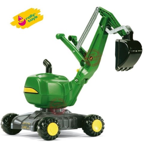 Rolly Toys RollyDigger John Deere Koparka samobieżna Jeździk - Zielony