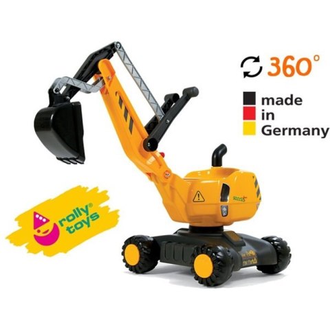 Rolly Toys rollyDigger Koparka samobieżna Żółta