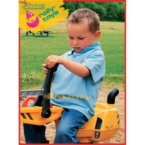 Rolly Toys rollyDigger Koparka samobieżna Żółta
