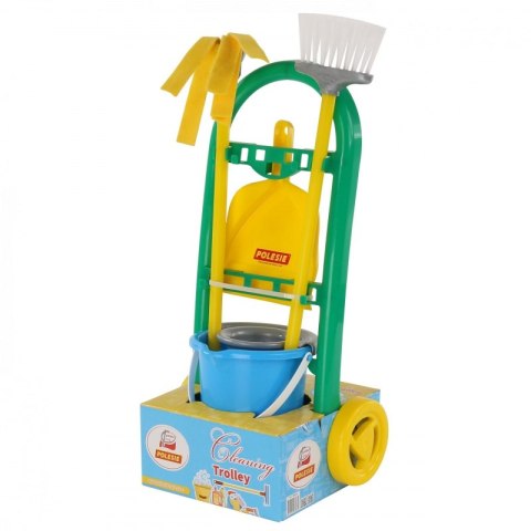 Wózek do sprzątania z akcesoriami dla dzieci Wader QT