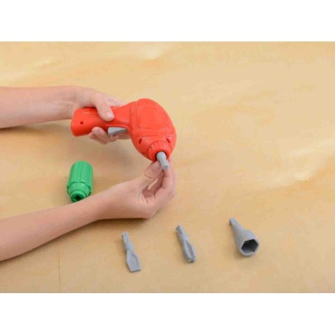 MASTERKIDZ Zestaw Narzędzia Z Wkrętarką 8 Elementów Do Tablicy Naukowo-Kreatywnej STEM