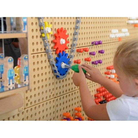 MASTERKIDZ Zestaw Narzędzia Z Wkrętarką 8 Elementów Do Tablicy Naukowo-Kreatywnej STEM