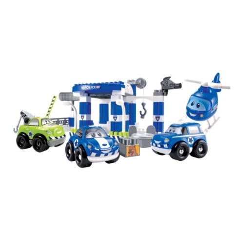 Zestaw klocków Policja w pojemniku Ecoiffier