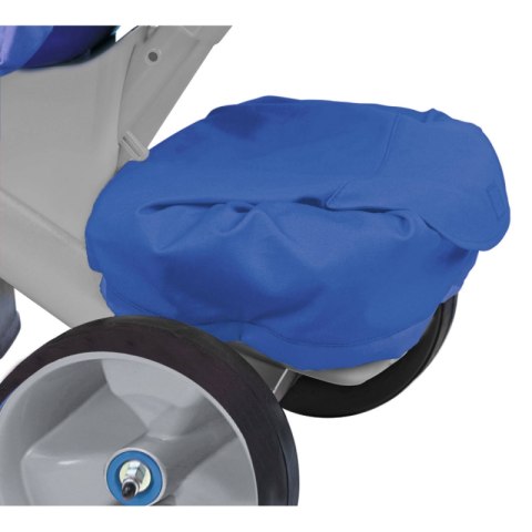 Feber Niebieski Rowerek trójkołowy Baby Twist 4w1 - Obrotowy 360 stopni