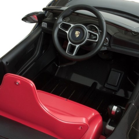 INJUSA Samochód elektryczny Porsche 911 Turbo S Special Edition Black 12V