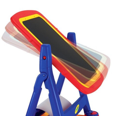 Obrotowa Tablica magnetyczna i kredowa Sztaluga 3w1 z akcesoriami Crayola