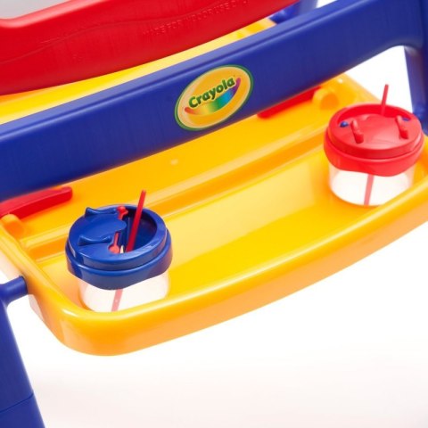 Obrotowa Tablica magnetyczna i kredowa Sztaluga 3w1 z akcesoriami Crayola