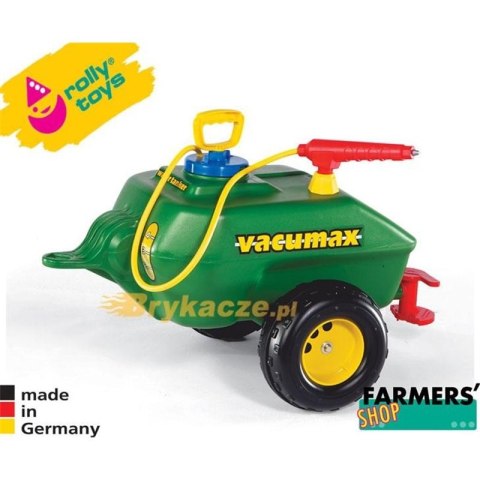 Rolly Toys rollyTrailer Przyczepa Cysterna Vacumax Pompka
