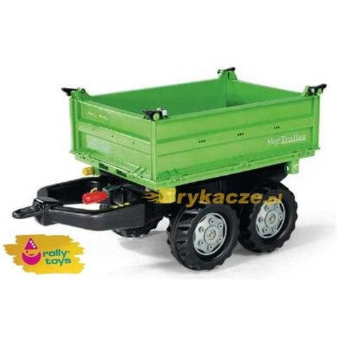 Rolly Toys rollyTrailer Przyczepa Wywrotka Mega Trailer do Traktora
