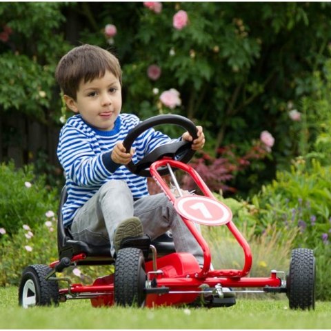 Gokart na pedały ciche koła Kettler Spa Kettcar