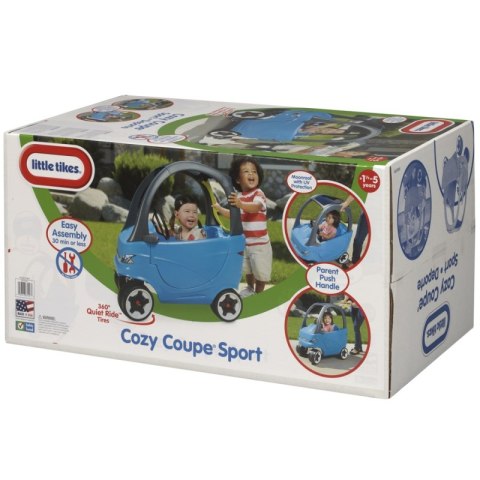 Little Tikes Jeździk Cozy Coupe Sport Ciche Koła