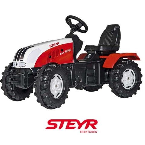 Rolly Toys Traktor na pedały Steyr Ciche koła 3-8 Lat rollyFarmTrac