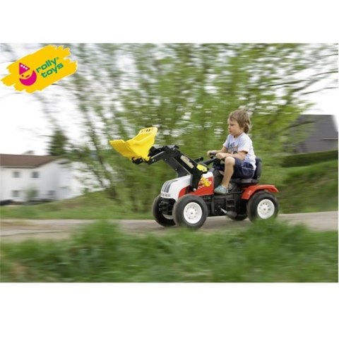 Rolly Toys rollyFarmTrac Steyr na pompowanych kołach + Łyżka