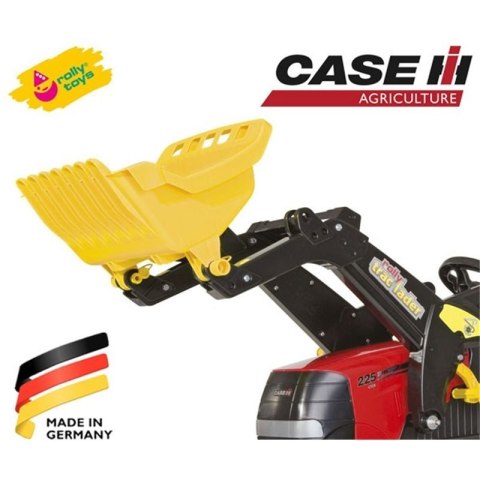 Rolly Toys rollyFarmTrac Traktor Case Puma na pedały nakładka wyciszająca + łyżka