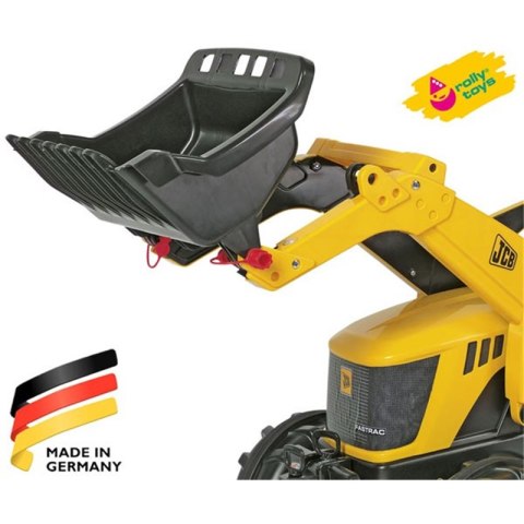 Rolly Toys rollyFarmTrac Traktor na pedały JCB z Łyżką Ciche Koła